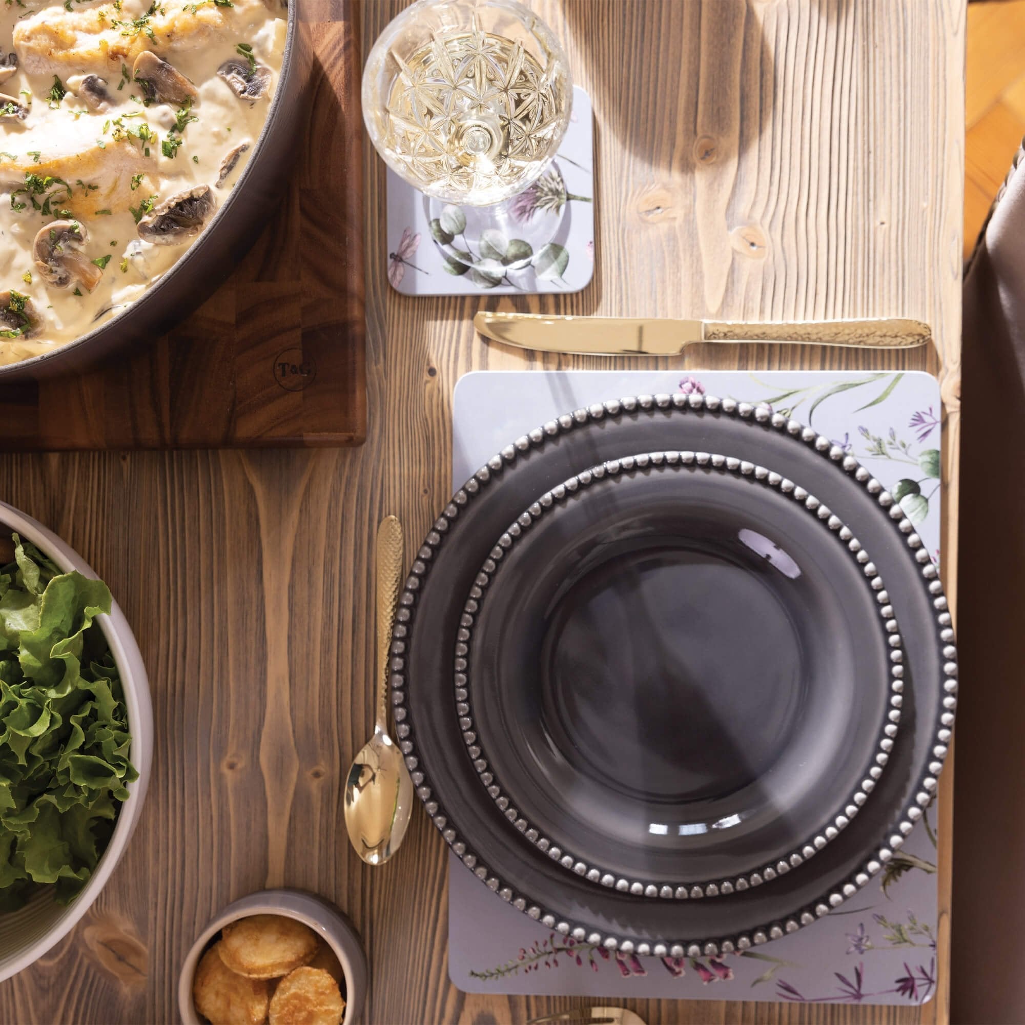 Arthur Price Cutlery Set Monsoon Mirage 44Pc -Arthur Price