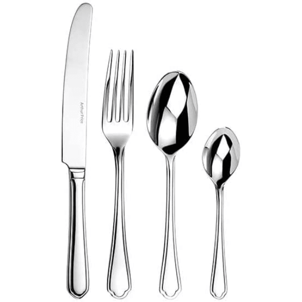 Arthur Price Cutlery St. James 32pc Box Set Stainless Steel -Arthur Price