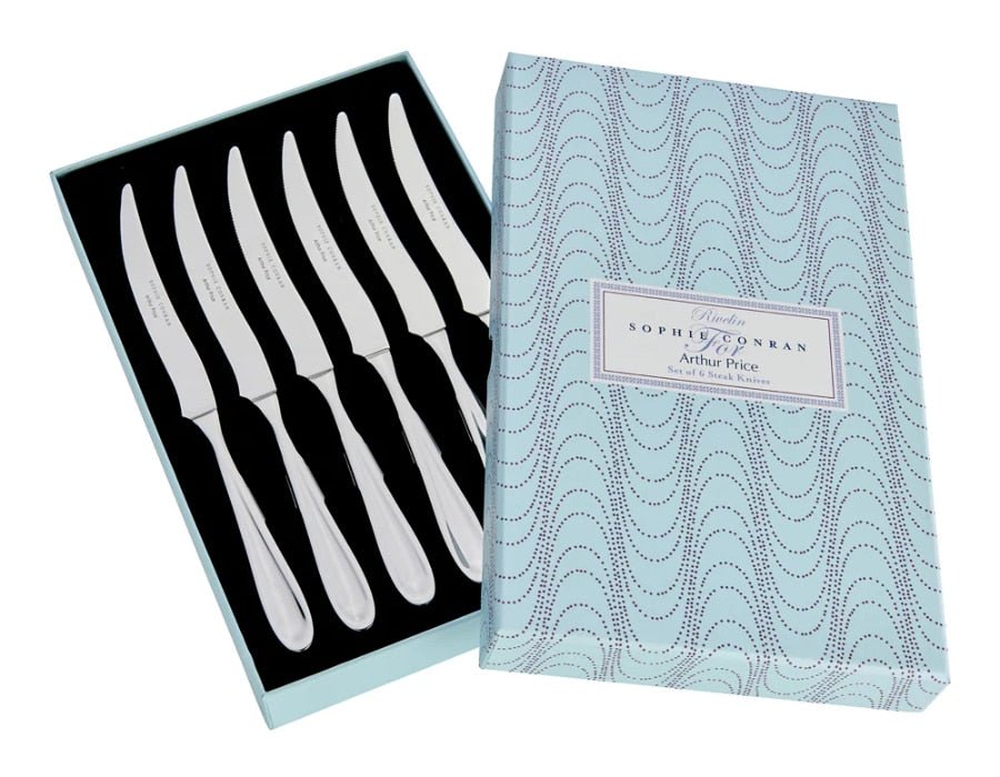 Arthur Price Steak Knife Sophie Conran Rivelin (Set Of 6) -Arthur Price
