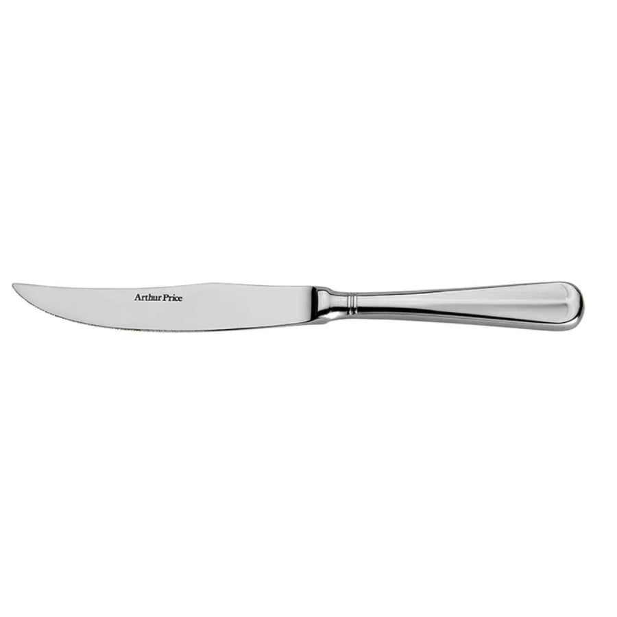 Arthur Price Steak Knife Stainless Steel Rattail Set of 6 -Arthur Price