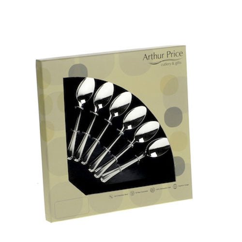Arthur Price Teaspoon Rattail (Set Of 6) -Arthur Price