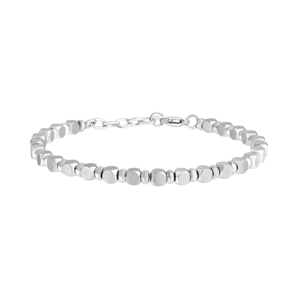 ARZ Matte & Polished Steel Beads -Spilhaus