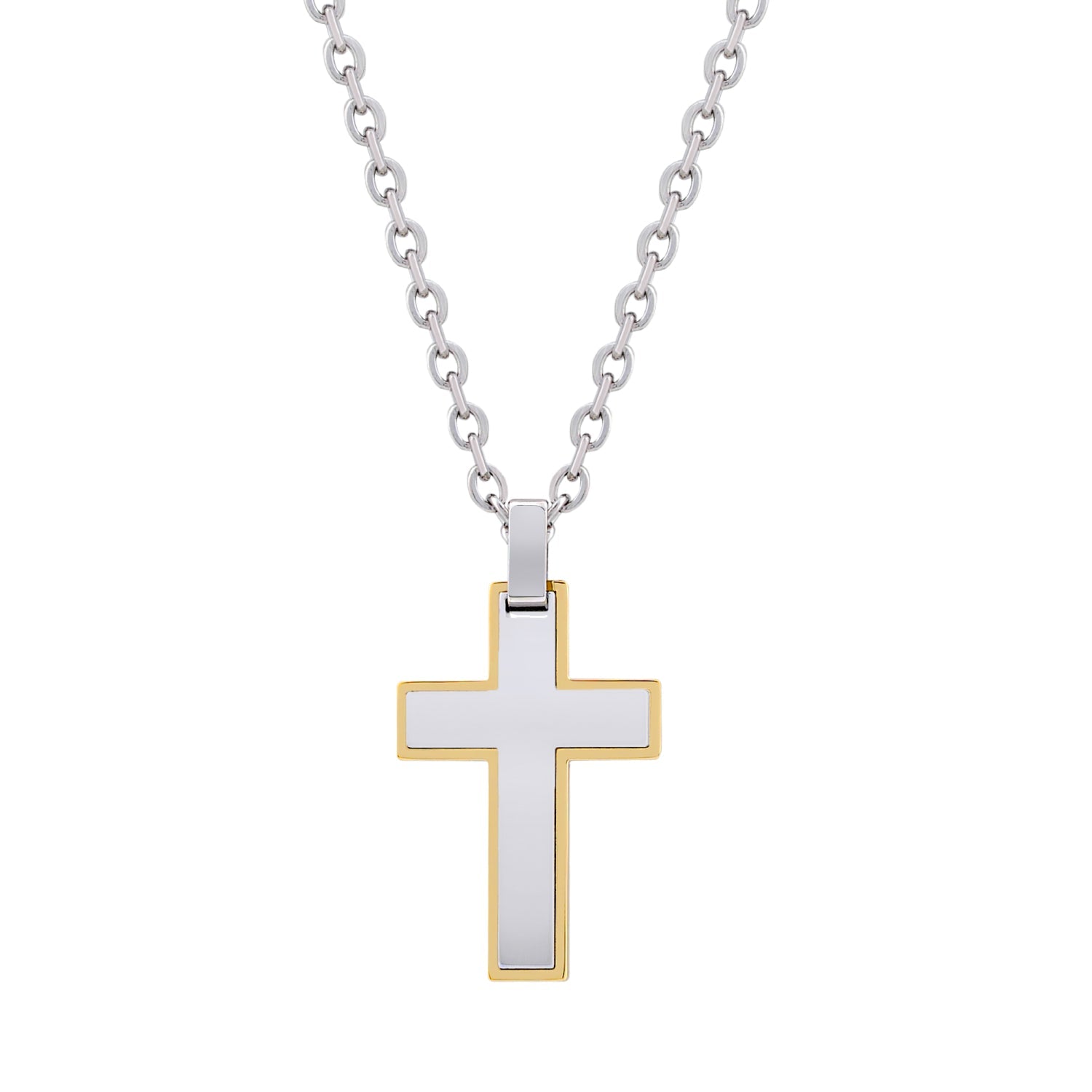 Arz Steel Cross 24+2" Chain -ARZ Steel
