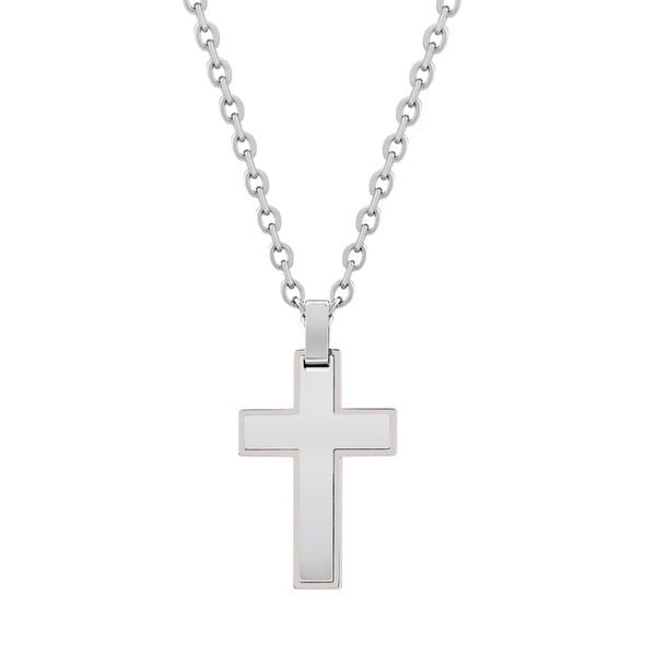ARZ Steel Cross Pendant -ARZ Steel