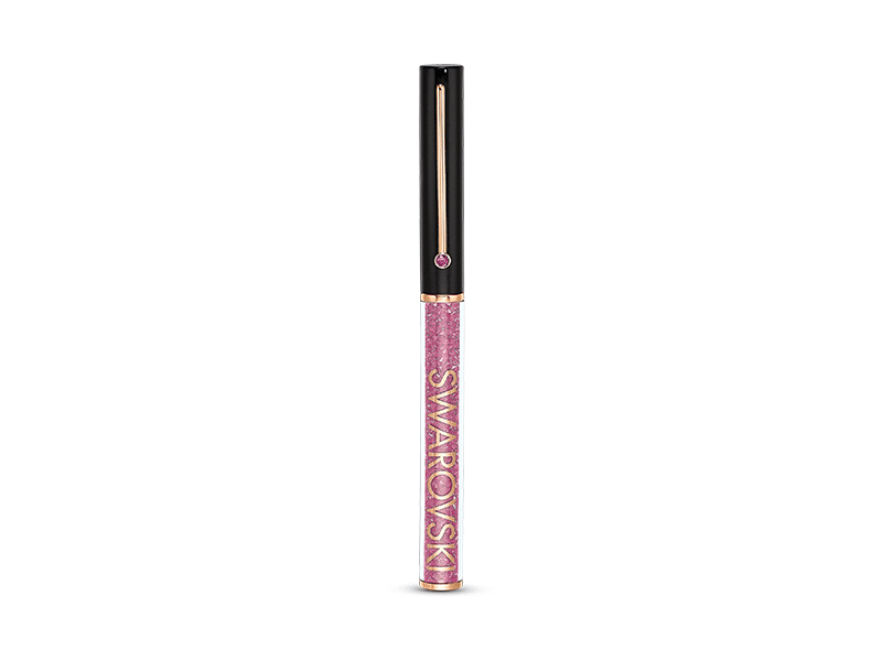 Ballpoint Pen : Crystalline Gloss Bp Pen Rose Blk -Swarovski