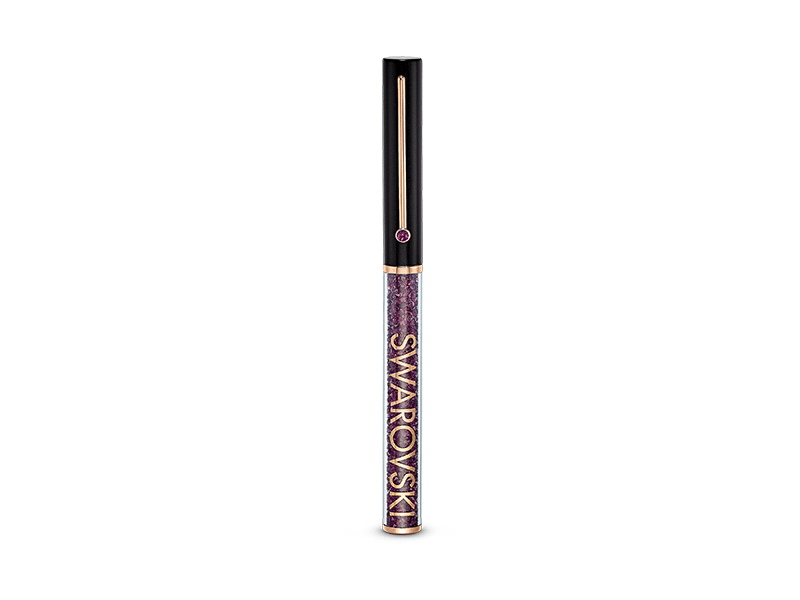 Ballpoint Pen : Crystalline Gloss Bp Pen Violet Blk -Swarovski
