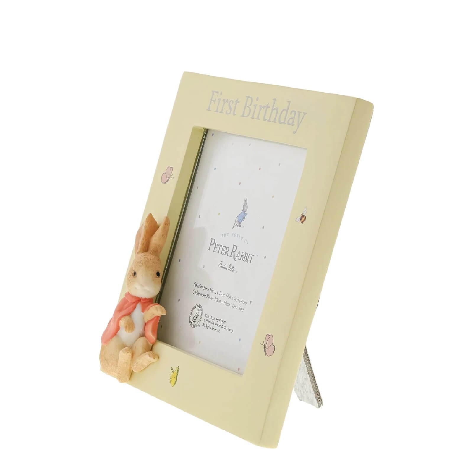Beatrix Potter Frame Flopsy First Birthday -Beatrix Potter