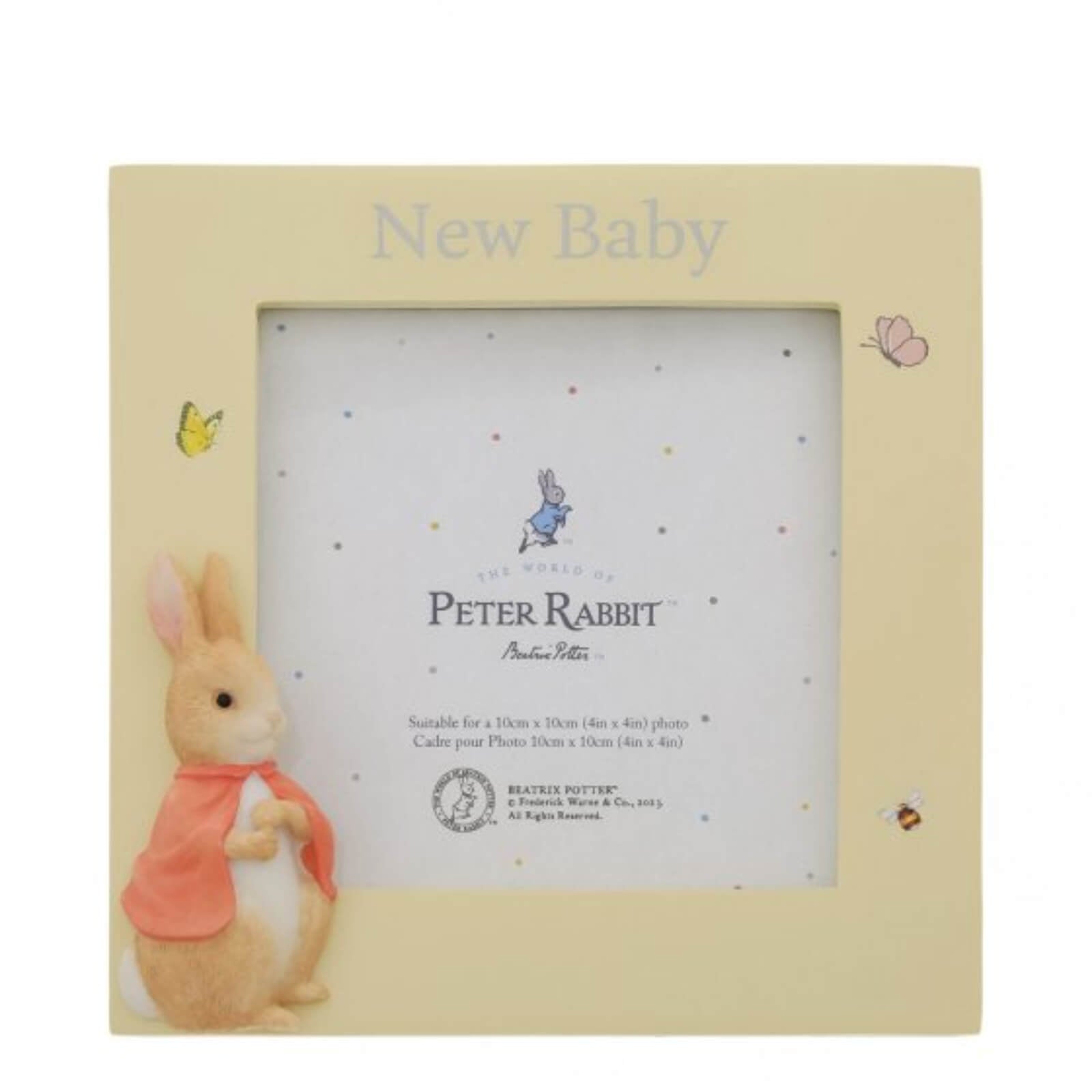 Beatrix Potter Frame Flopsy New Baby -Beatrix Potter