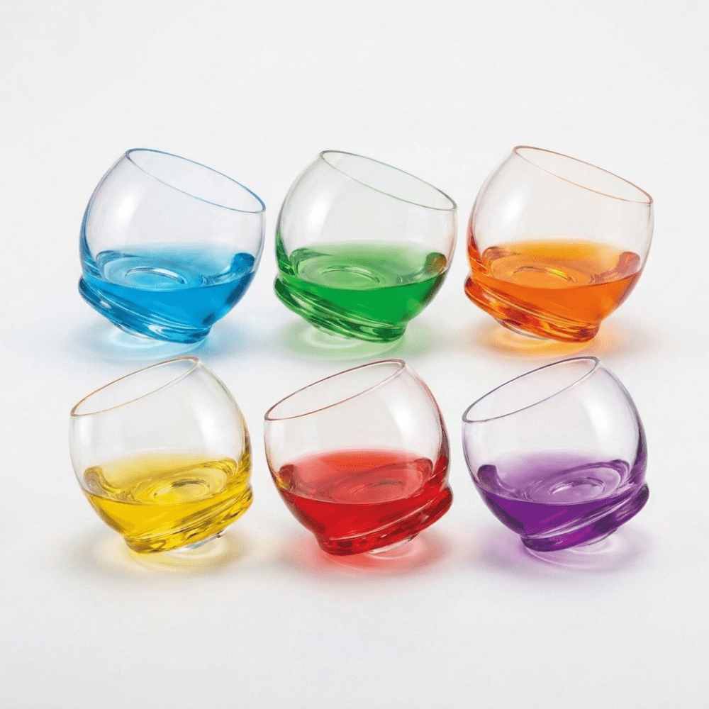 Bohemia Crazy 60ml Shot Glasses Set of 6 -Bohemia Crystal