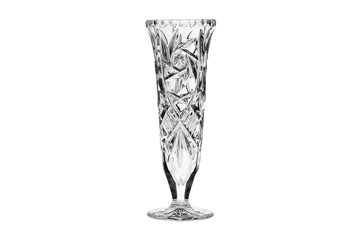 Bohemia Crystal Bud Vase Daisy 210mm -Bohemia Crystal