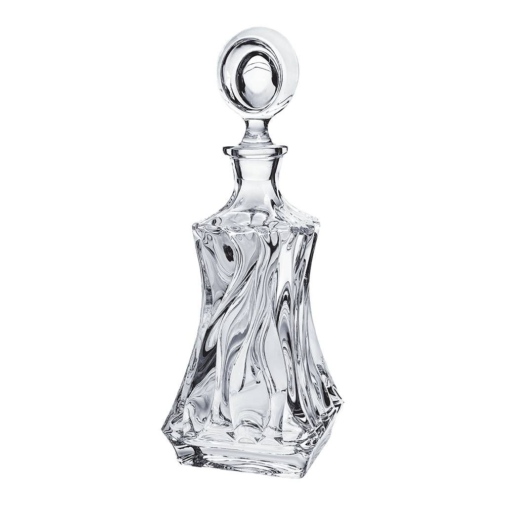 Bohemia Crystal Decanter Bamboo 800ml -Bohemia Crystal
