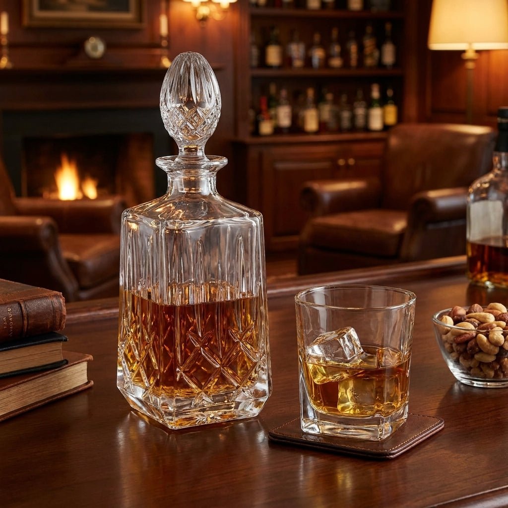 Bohemia Crystal Decanter Sheffield Small -Bohemia Crystal