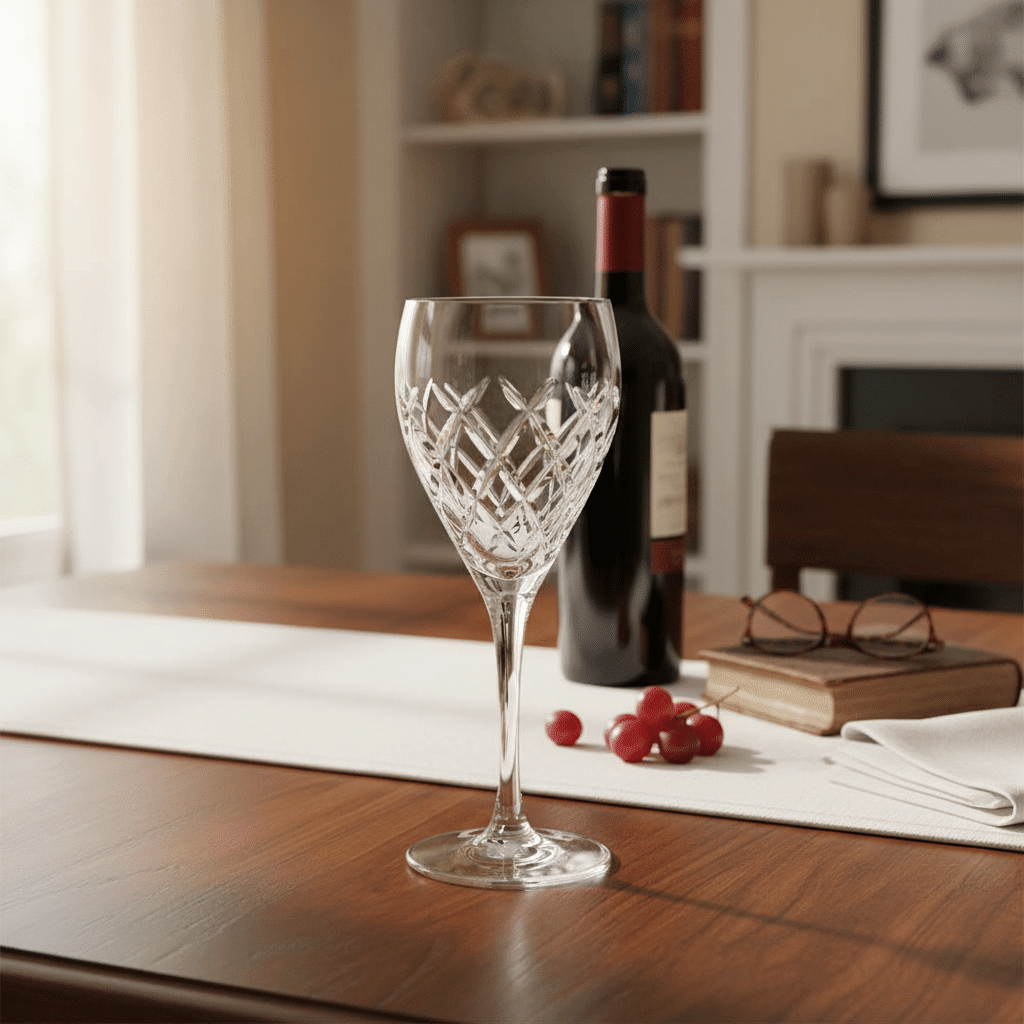 Bohemia Crystal Goblet Fiona Diamond 420ml Set Of 6 -Bohemia Crystal