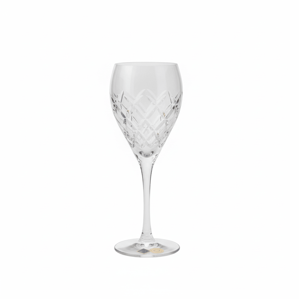 Bohemia Crystal Goblet Fiona Diamond 420ml Set Of 6 -Bohemia Crystal