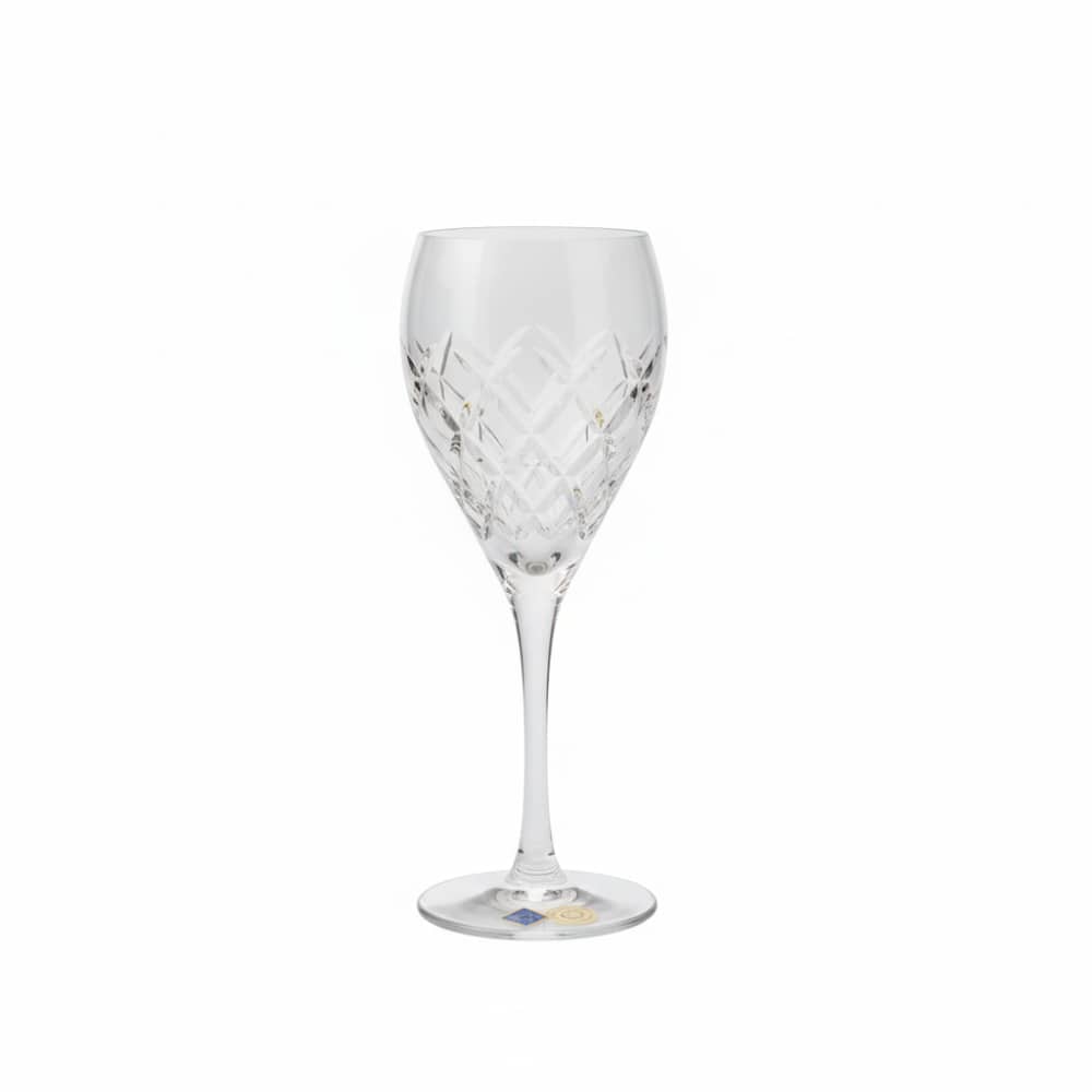 Bohemia Crystal Goblet Fiona Diamond 420ml Set Of 6 -Bohemia Crystal