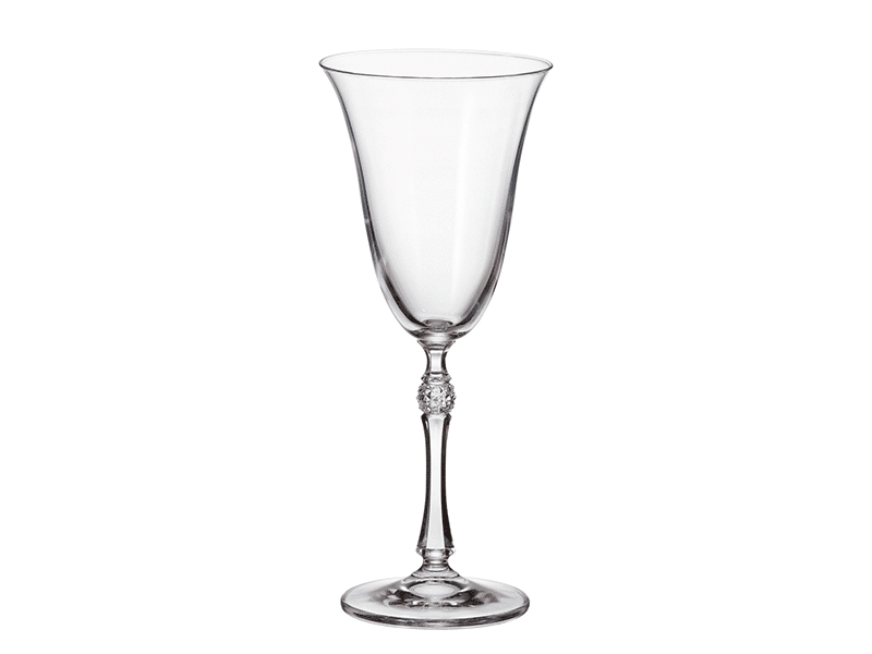 Bohemia Crystal Red Wine Parus 250Ml (Set Of 6) -Bohemia Crystal