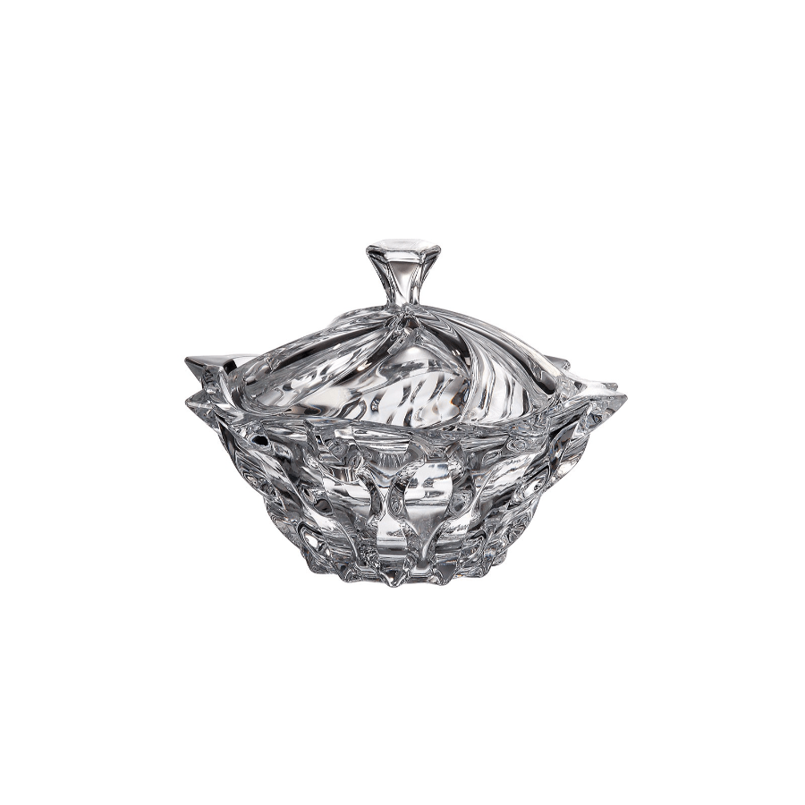 Bohemia Crystal Samba Cover Box 210mm -Bohemia Crystal