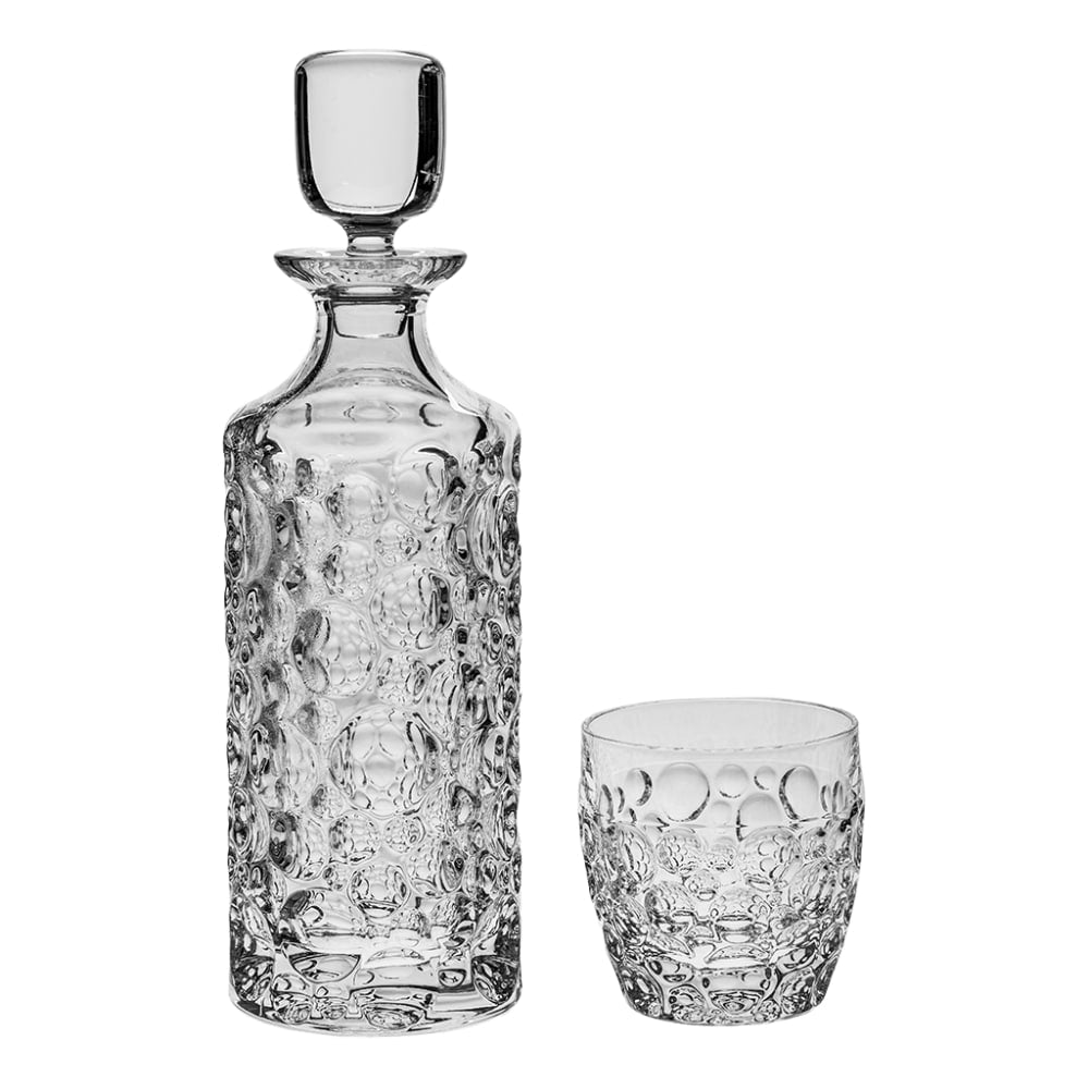 Bohemia Crystal Whisky Tumbler Lisboa 350Ml Set Of 6 -Bohemia Crystal