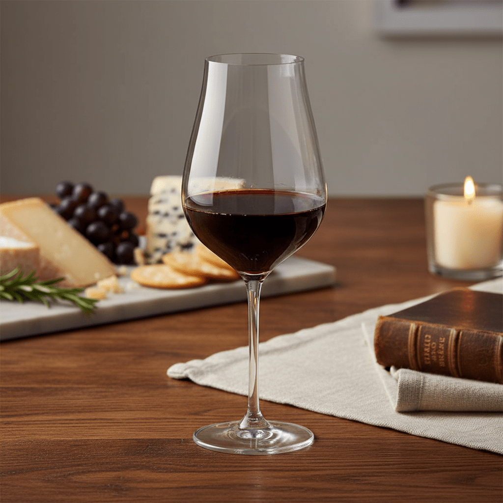 Bohemia Red Wine Limosa 650ml Set of 6 -Bohemia Crystal