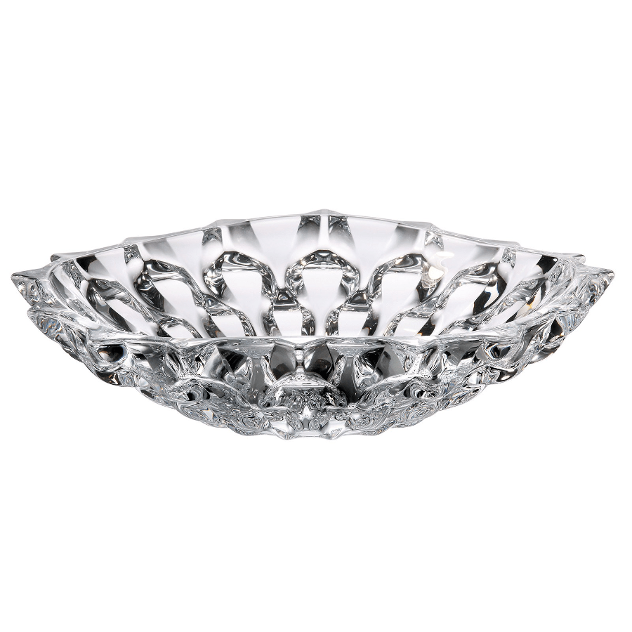 Bohemia Samba Shallow Bowl 350mm -Bohemia Crystal