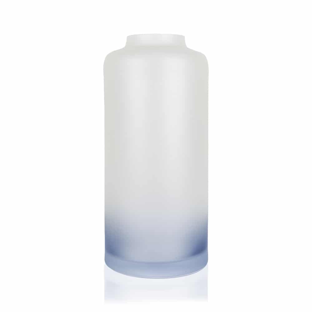 Bohemia Spectrum Vase 24CM Matt Blue -Bohemia Crystal