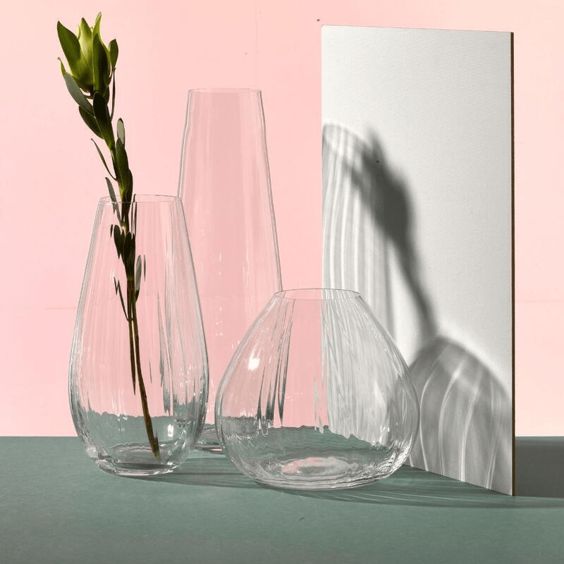 Bohemia Waterfall Vase 245mm -Bohemia Crystal