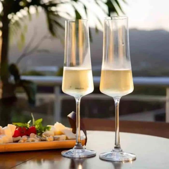 Bohemia Xtra Champagne Flute 210ml Set of 6 -Bohemia Crystal