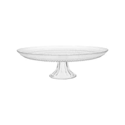 Cake Stand 33cm Clear -United Tables