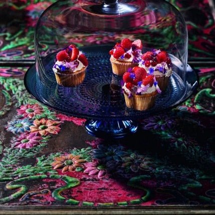 Cake Stand 33cm Cornflower Blue -United Tables