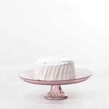 Cake Stand 33cm Pink -United Tables