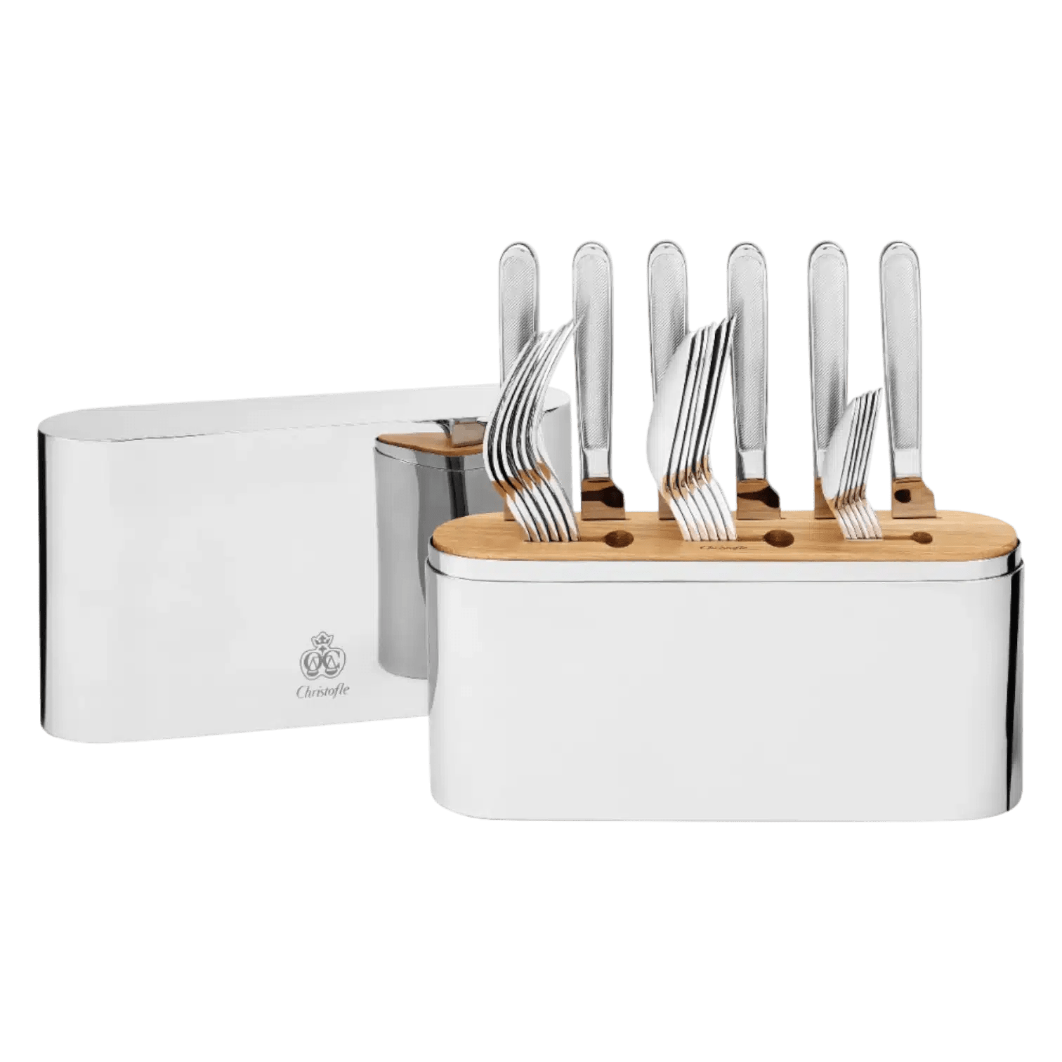 Christofle Concorde Stainless Steel 24 Piece Set – Spilhaus