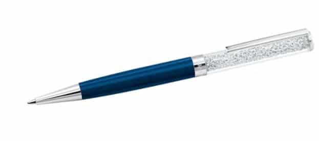 Crystalline Ballpoint Pen, Dark Blue -Swarovski