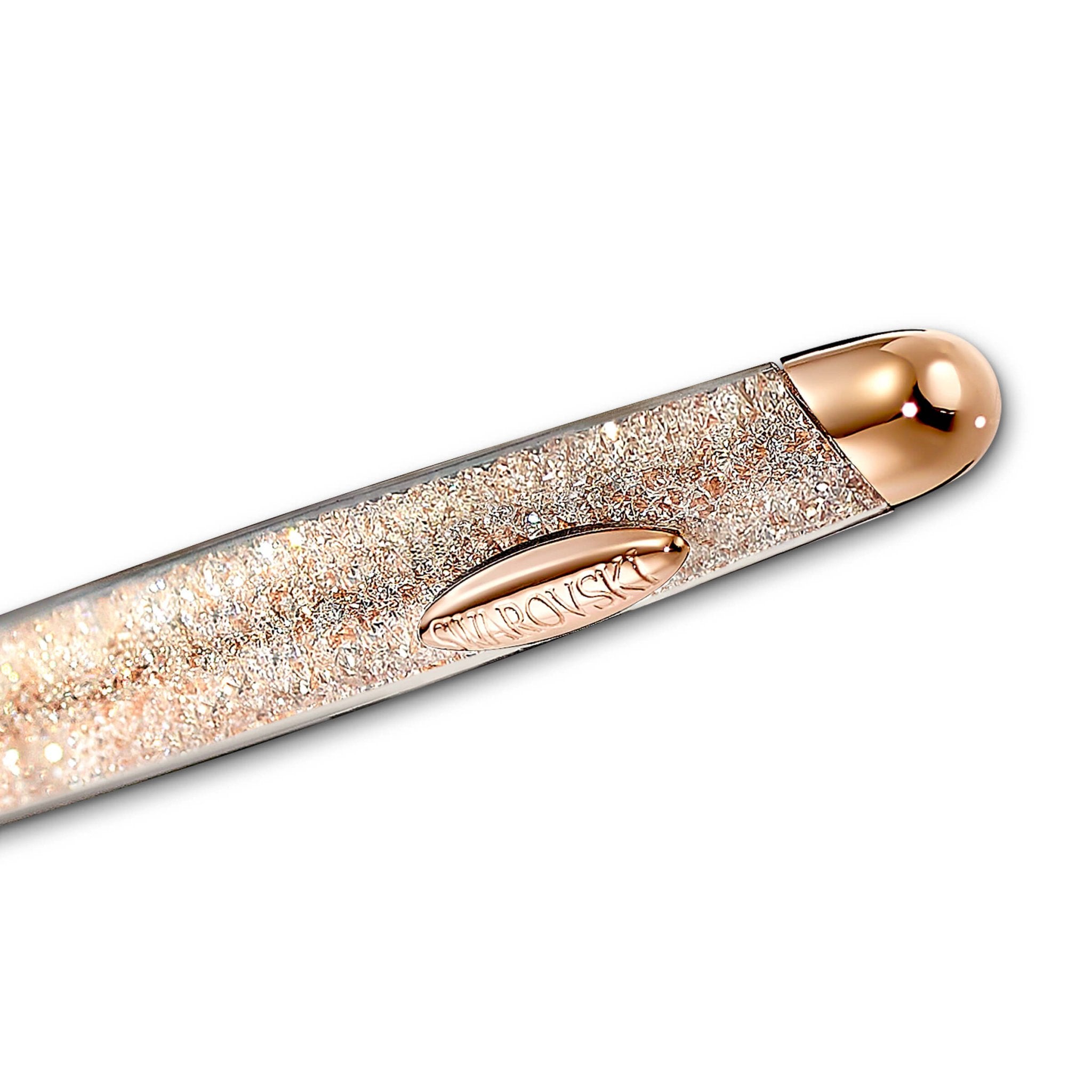 Crystalline Nova Ballpoint Pen, Gold Tone, Rose-Gold Tone Plated -Swarovski