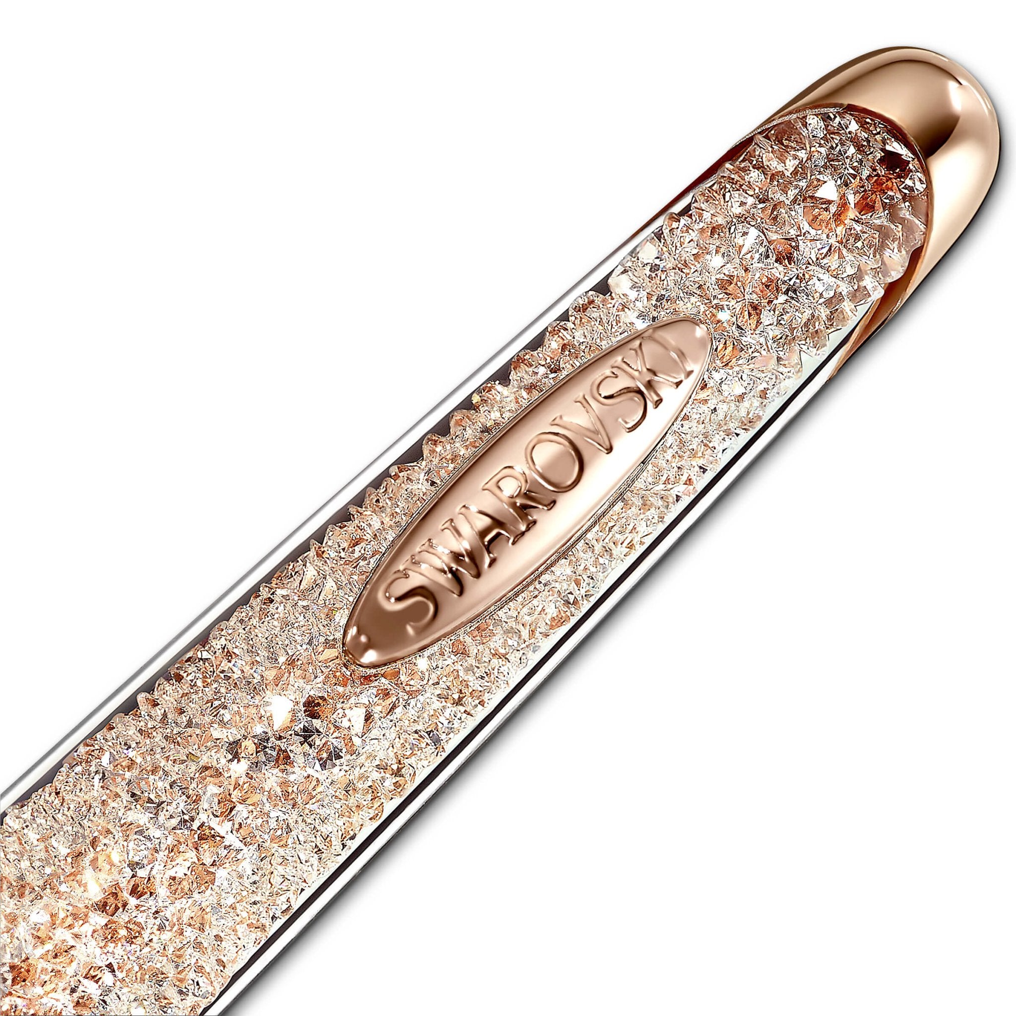 Crystalline Nova Ballpoint Pen, Gold Tone, Rose-Gold Tone Plated -Swarovski