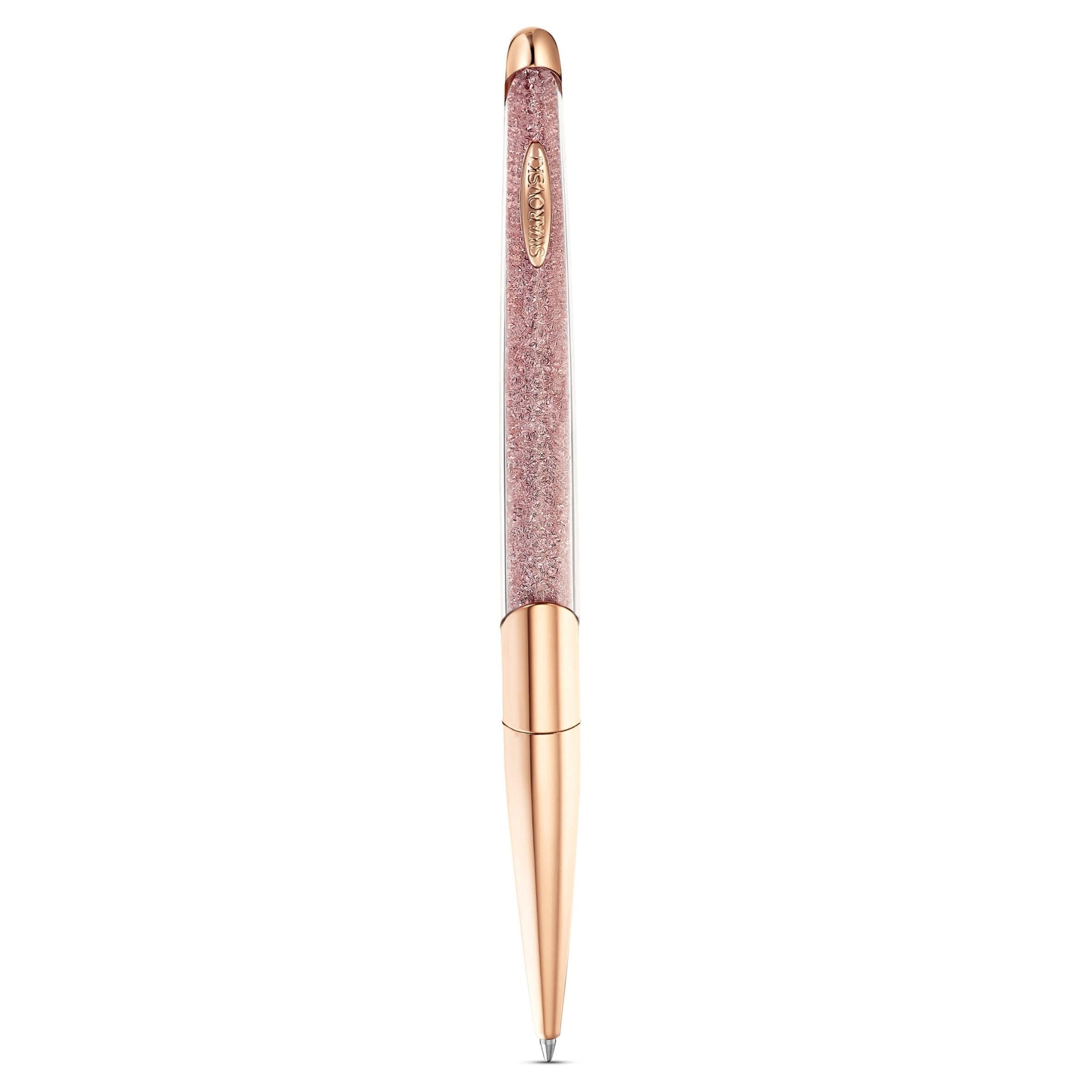 Crystalline Nova Ballpoint Pen, Pink, Rose-Gold Tone Plated -Swarovski