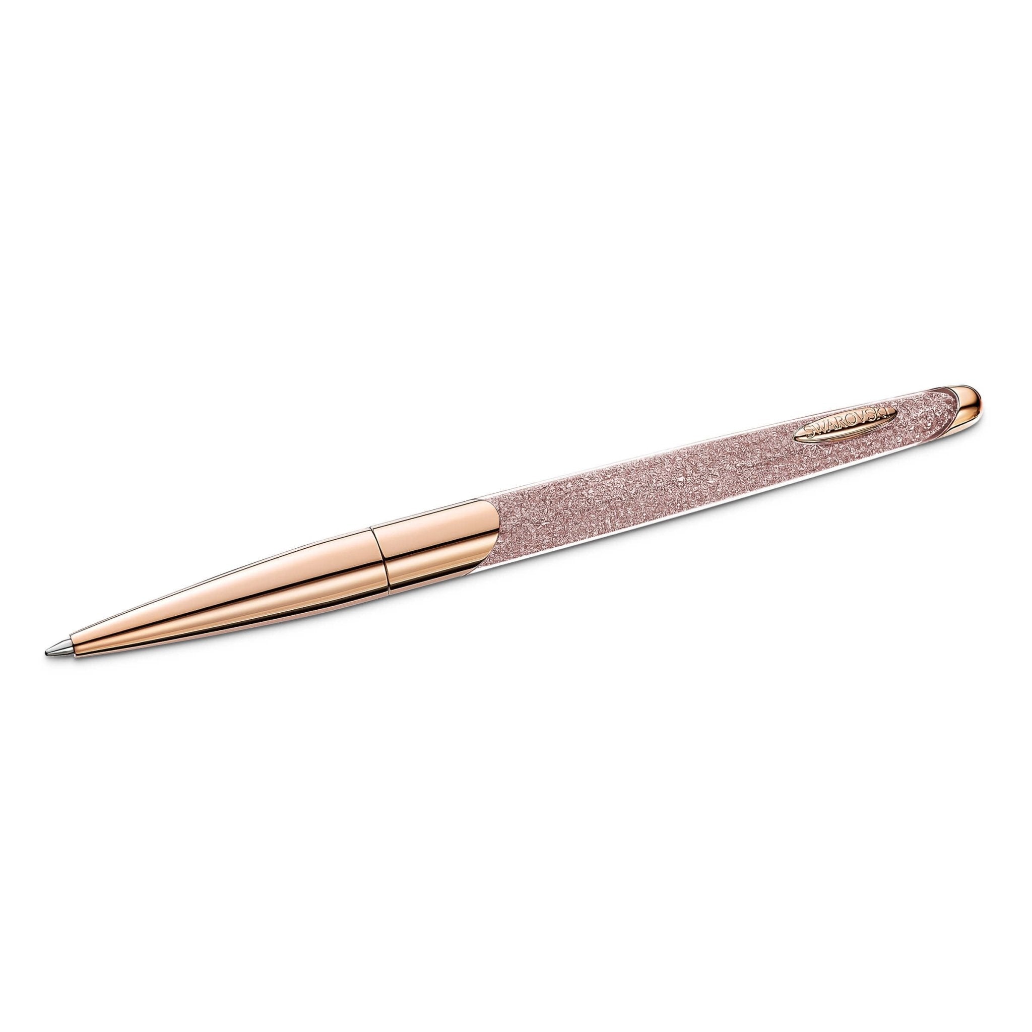 Crystalline Nova Ballpoint Pen, Pink, Rose-Gold Tone Plated -Swarovski