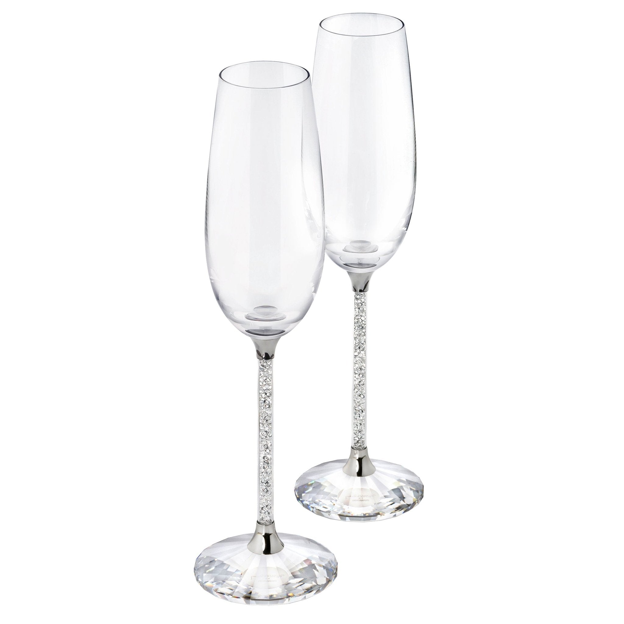 Crystalline Toasting Flutes (Set Of 2) -Swarovski