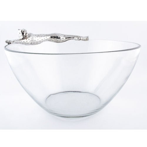 Diana Carmichael Dish Cheetah Lying -Diana Carmichael