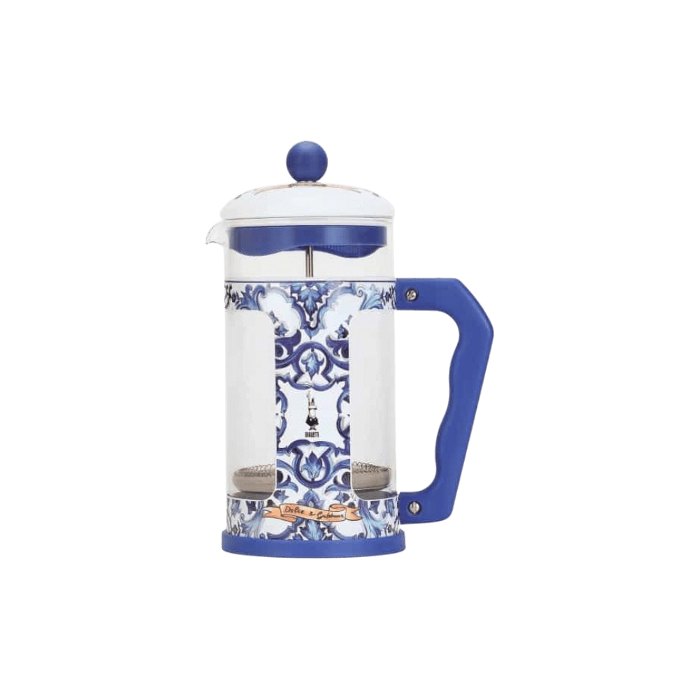 Dolce and Gabbana Coffee Press 350ml Blue Mediterraneo -Bialetti