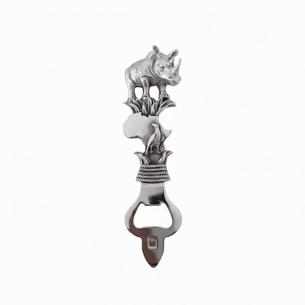 Earth Angel Rhino Africa Bottle Opener -Earth Angel