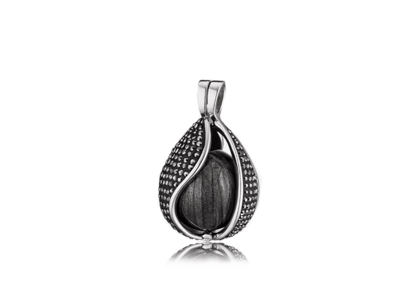 Engelsrufer Pendant Tear Of Heaven (Grey Crystal)(28mm) -Engelsrufer