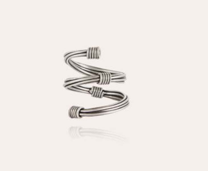 GAS Ring Ariane Liana Twist Silver -Gas Bijoux