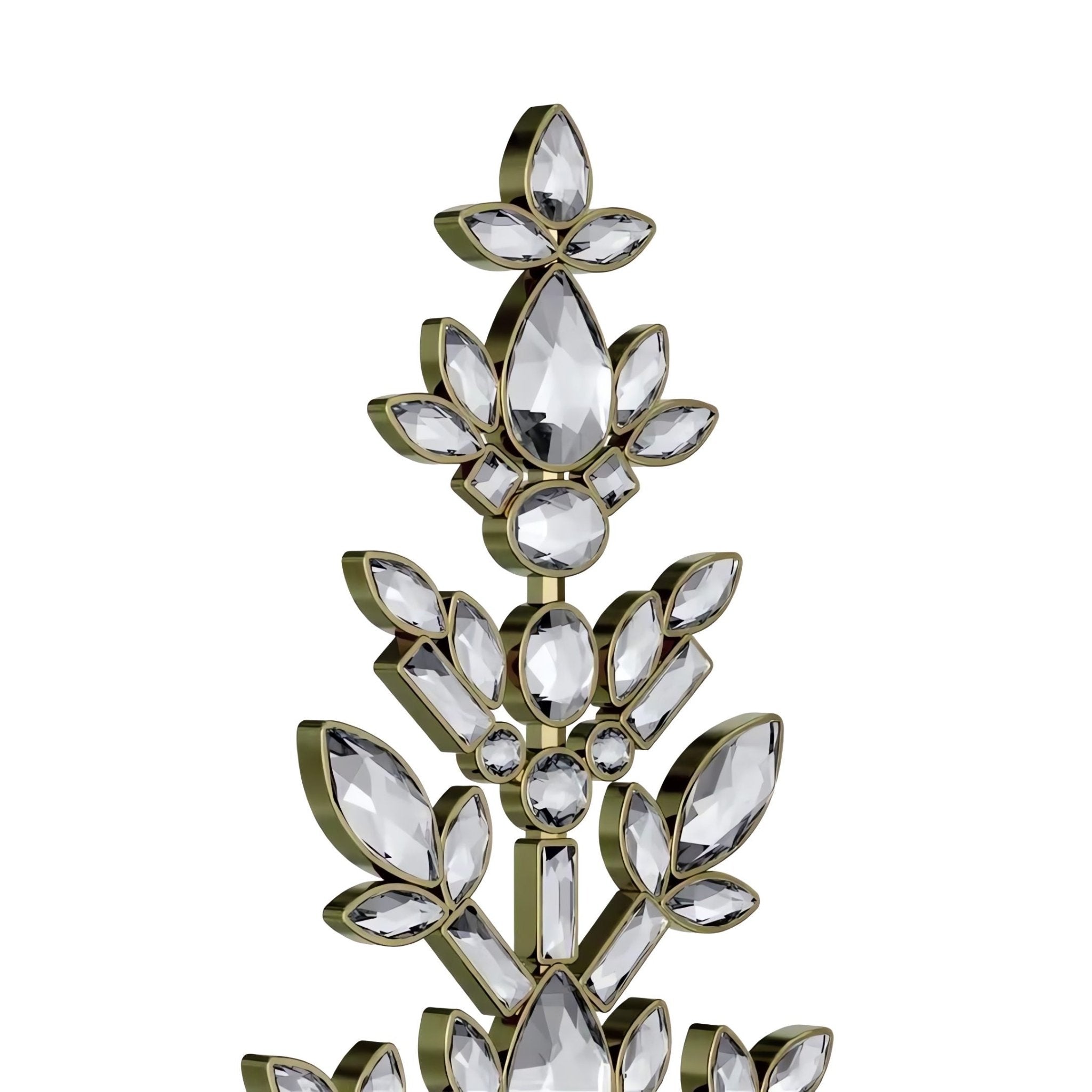Gema Holiday Tree, Crystal -Swarovski