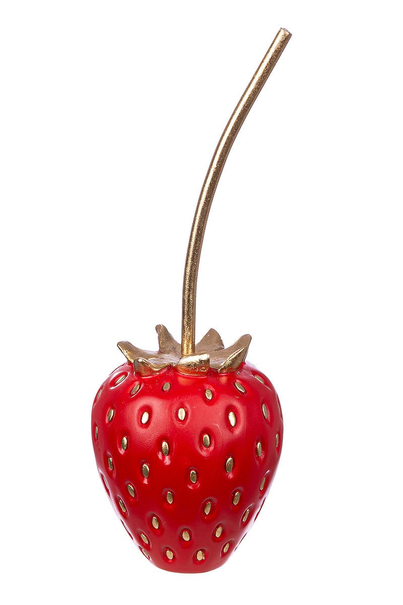 Gilde Decorative Object Strawberry Frutilla Red -Gilde