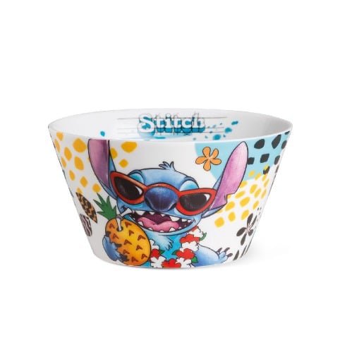 Gilde Disney Stitch Bowl Pocelain White -Gilde