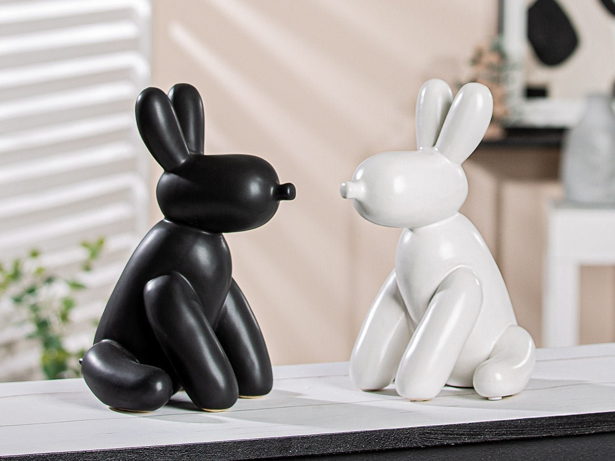 Gilde Figure Balloon Dog Lucy White -Gilde