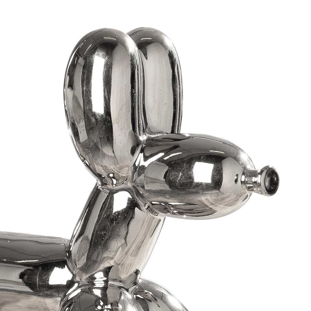 Gilde Figure Balloon Dog Poldi Silver -Gilde