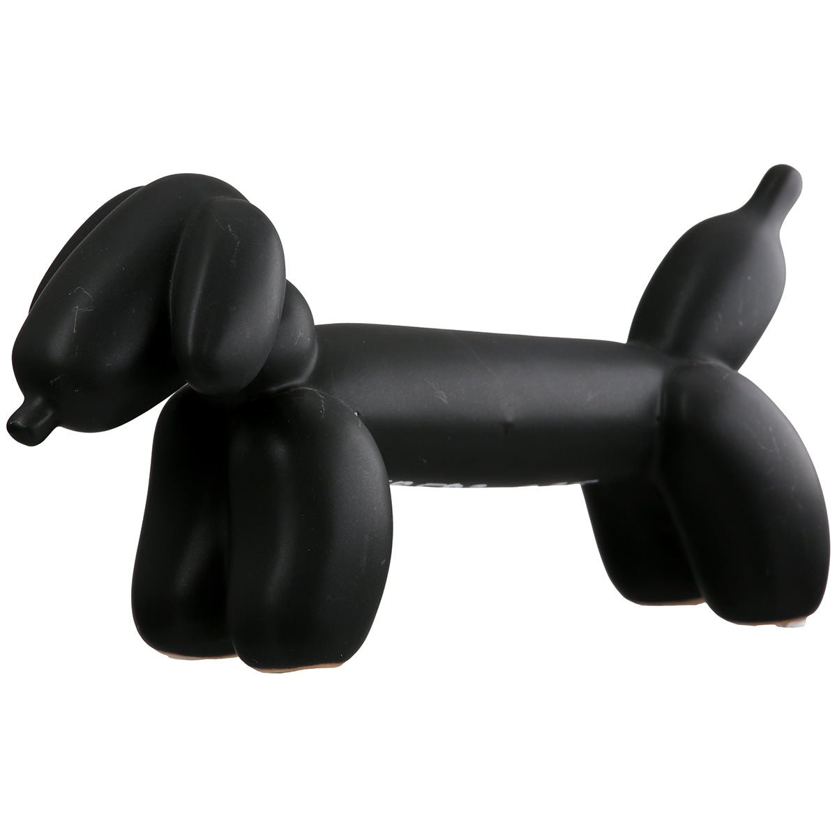 Gilde Figure Dachshund Waldi Ballonhund Black Balloon Dog -Gilde