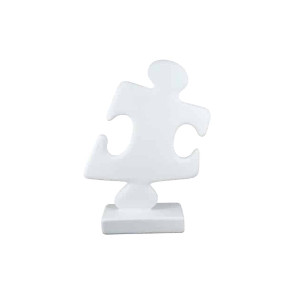 Gilde Sculpture Puzzle Resin Female White 38cm -Gilde