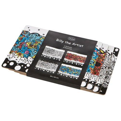 Goebel Coaster Set Billy The Artist Celebration 30Cm -Goebel